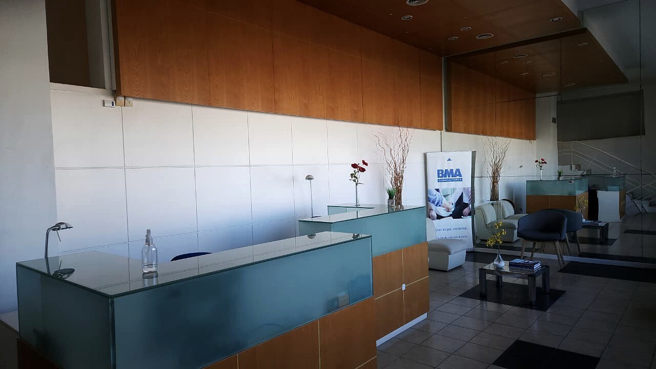 Recepción de las oficinas de BMA Consultores